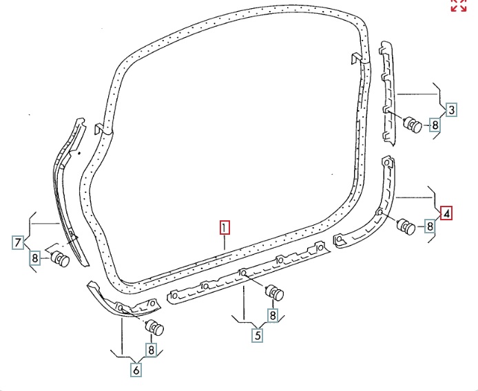 Уплотнитель двери, 1400 рублей, Калининград