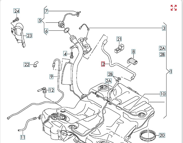 Трубка вентиляции топливного бака, 1000 рублей, Калининград
