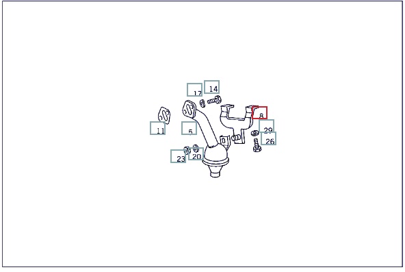 Кронштейн впускного коллектора, 800 рублей, Калининград