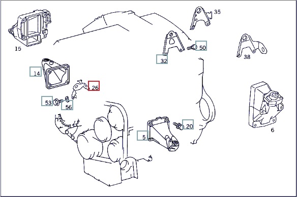 Кронштейн опоры двигателя, 1000 рублей, Калининград