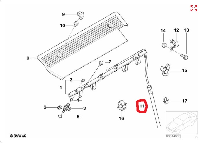 Трубка топливная, 1000 рублей, Калининград