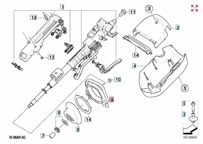 Пыльник рулевой колонки, 500 рублей, Калининград