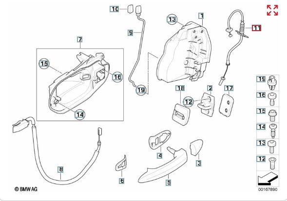 Трос замка двери, 1000 рублей, Калининград
