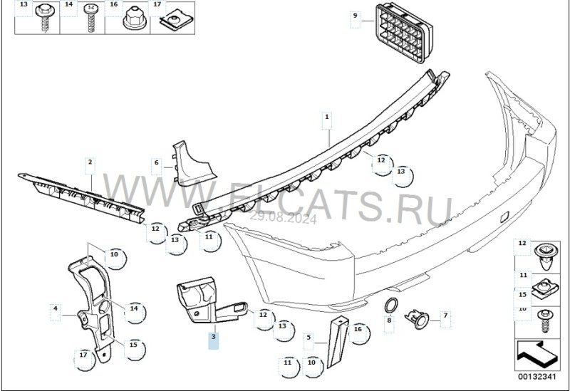 Кронштейн бампера, 1000 рублей, Калининград