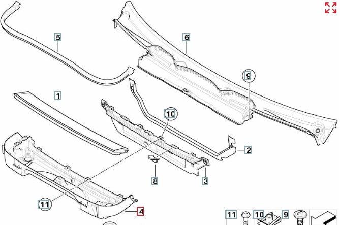 Корпус салонного фильтра, 1300 рублей, Калининград