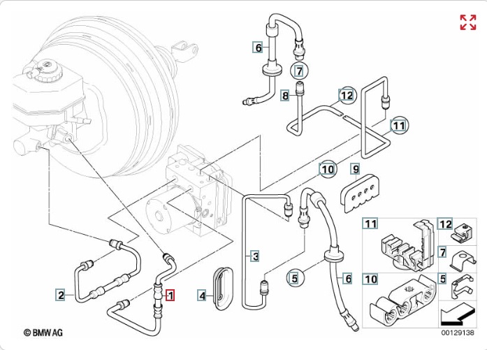 Трубка тормозная, 1600 рублей, Калининград
