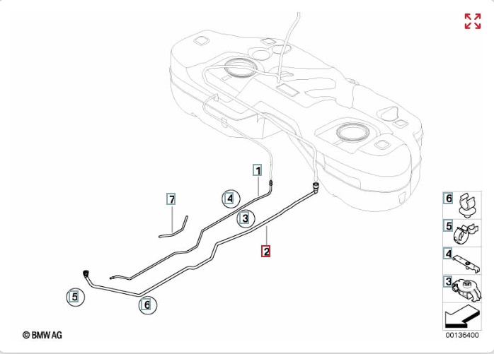 Трубка вентиляции топливного бака, 1000 рублей, Калининград