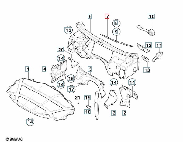 Молдинг лобового стекла, 700 рублей, Калининград