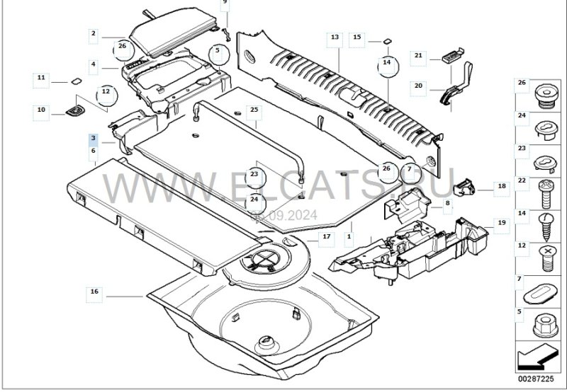 Обшивка багажника, 900 рублей, Калининград