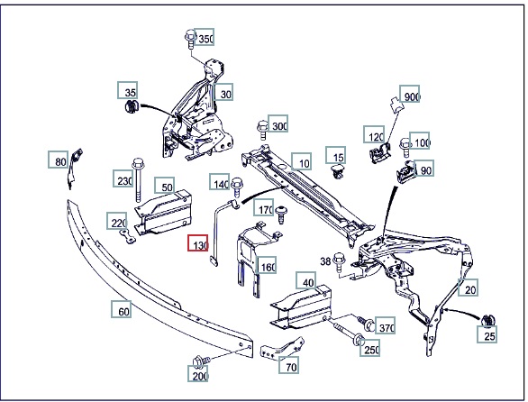 Кронштейн усилителя бампера, 1000 рублей, Калининград