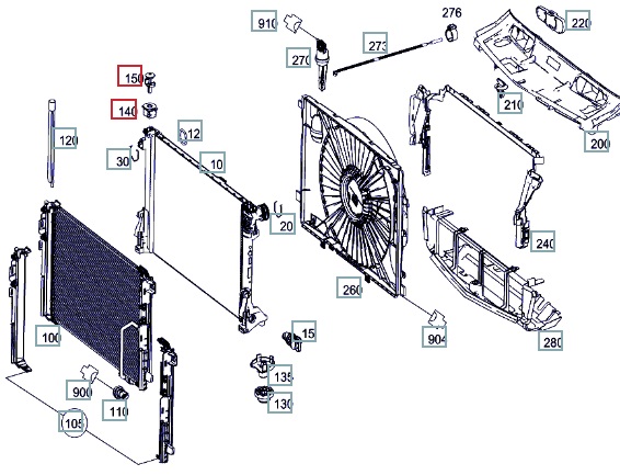 Крепеж радиатора, 1300 рублей, Калининград