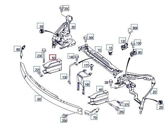 Кронштейн усилителя бампера, 1500 рублей, Калининград