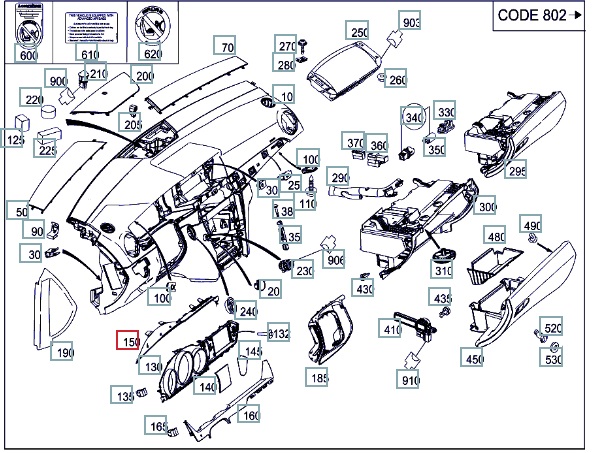 Накладка торпедо, 1400 рублей, Калининград