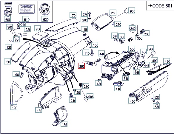 Воздуховод салона, 700 рублей, Калининград