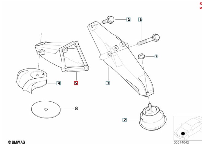 Кронштейн двигателя, 1300 рублей, Калининград
