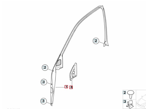 Накладка двери, 1200 рублей, Калининград