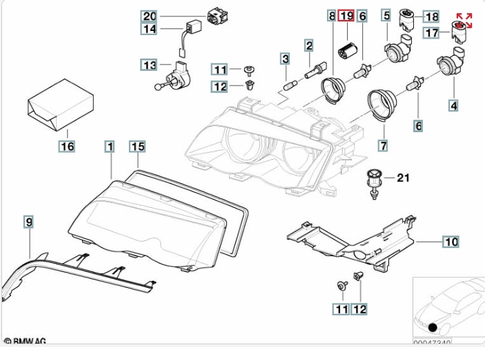 Фишка фары, 1000 рублей, Калининград