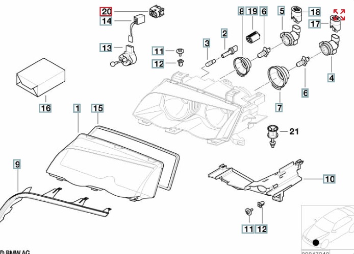 Фишка фары, 1000 рублей, Калининград
