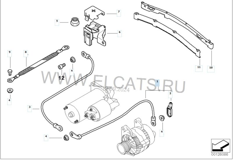 Провод стартера, 1300 рублей, Калининград