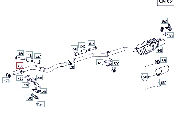 Труба глушителя, 1600 рублей, Калининград