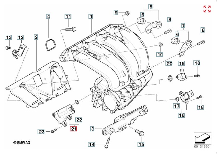 Клапан впускного коллектора, 2400 рублей, Калининград