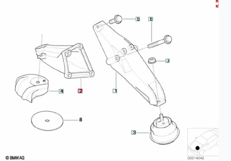 Кронштейн двигателя, 1300 рублей, Калининград