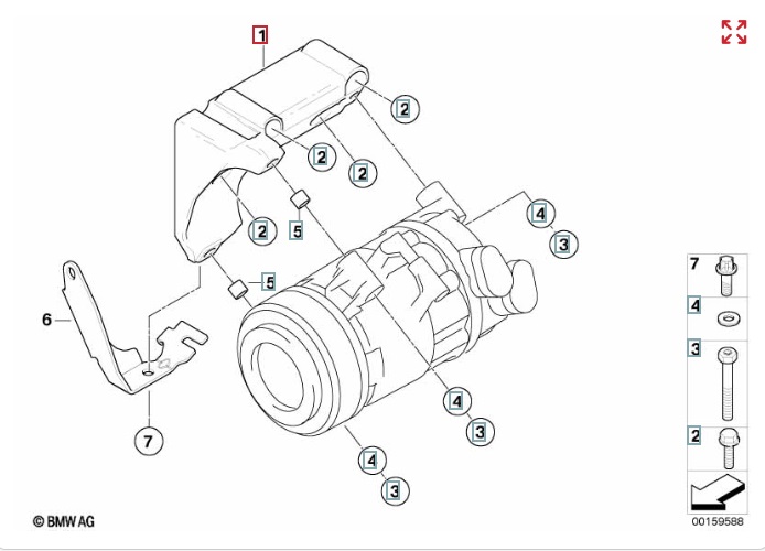 Кронштейн компрессора кондиционера, 1600 рублей, Калининград