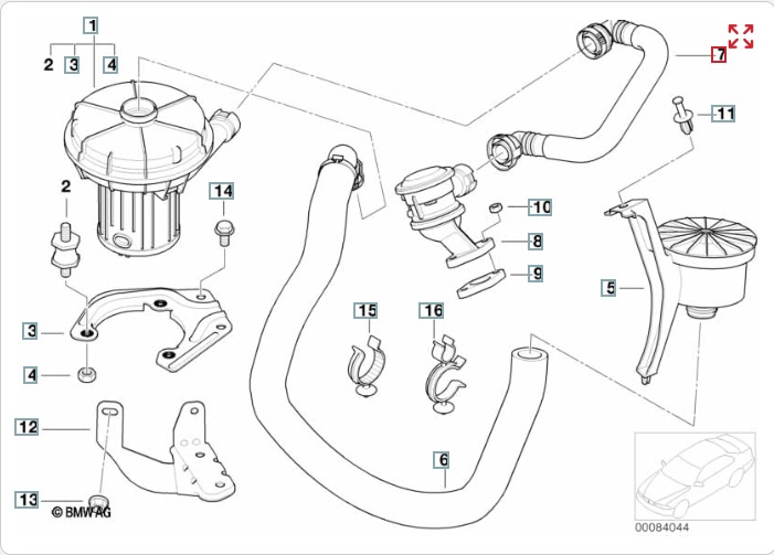 Трубка картерных газов, 1000 рублей, Калининград