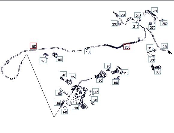 Трос ручника, 1500 рублей, Калининград