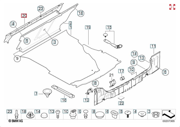 Накладка багажника, 1200 рублей, Калининград