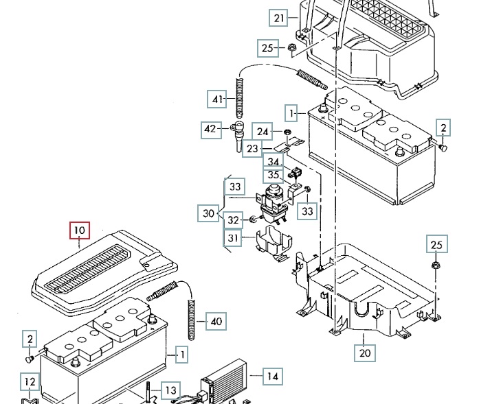 Крышка короба аккумулятора, 1000 рублей, Калининград