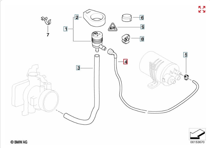 Трубка вентиляции топливного бака, 800 рублей, Калининград