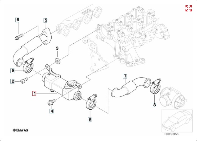 Радиатор EGR, 1800 рублей, Калининград