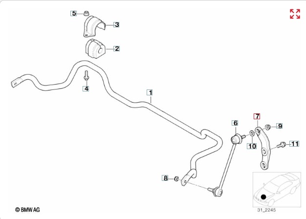 Кронштейн стабилизатора, 1000 рублей, Калининград