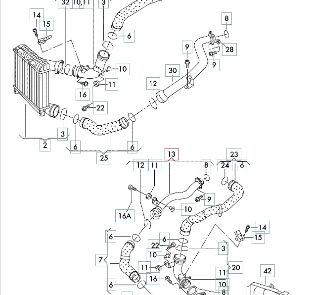 Патрубок интеркулера, 1900 рублей, Калининград
