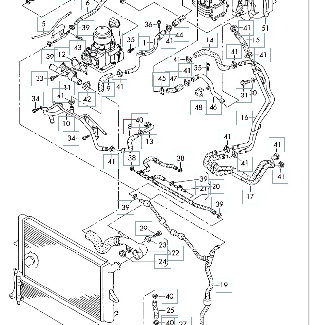 Патрубок системы охлаждения, 1100 рублей, Калининград