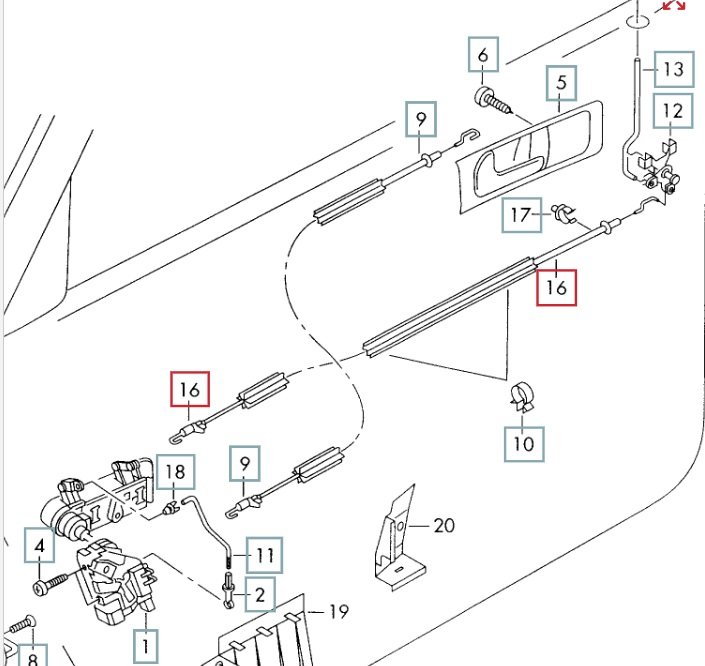 Трос замка двери, 700 рублей, Калининград
