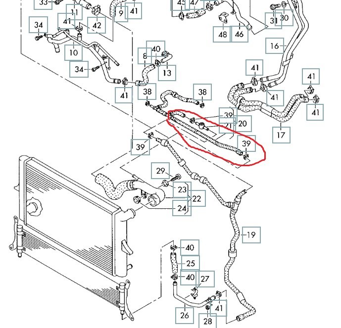 Патрубок системы охлаждения, 1100 рублей, Калининград