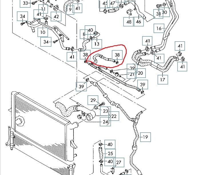 Патрубок системы охлаждения, 1100 рублей, Калининград