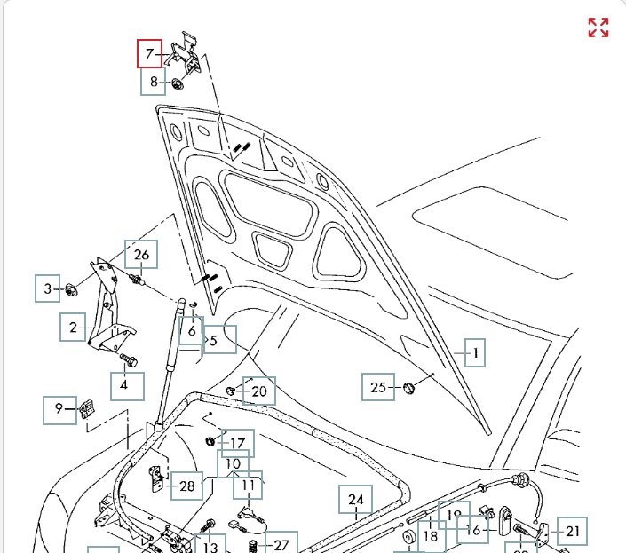 Замок капота, 1000 рублей, Калининград