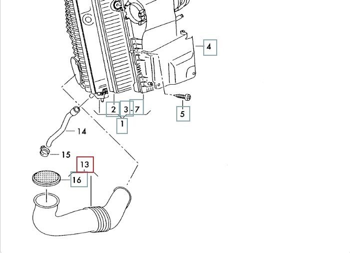 Патрубок воздушного фильтра, 1100 рублей, Калининград