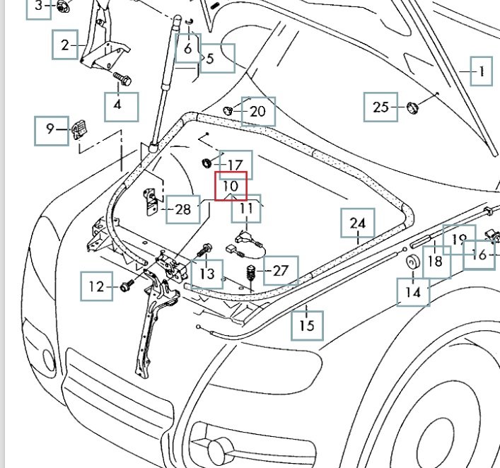 Замок капота, 1400 рублей, Калининград