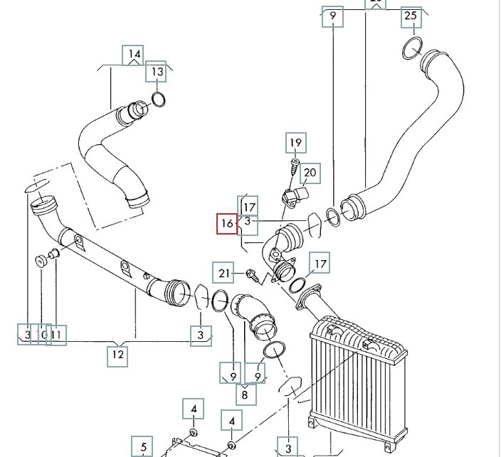 Патрубок интеркулера, 2800 рублей, Калининград