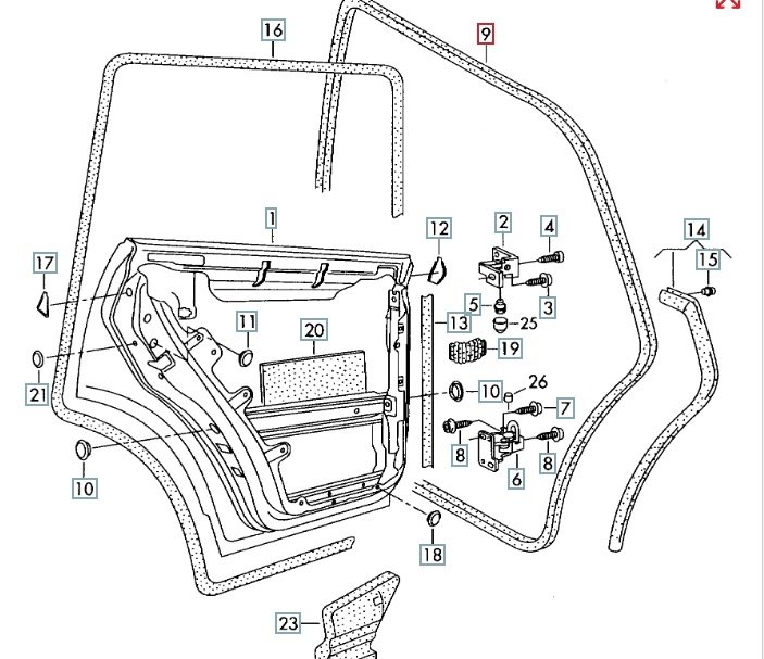 Уплотнитель двери, 1000 рублей, Калининград