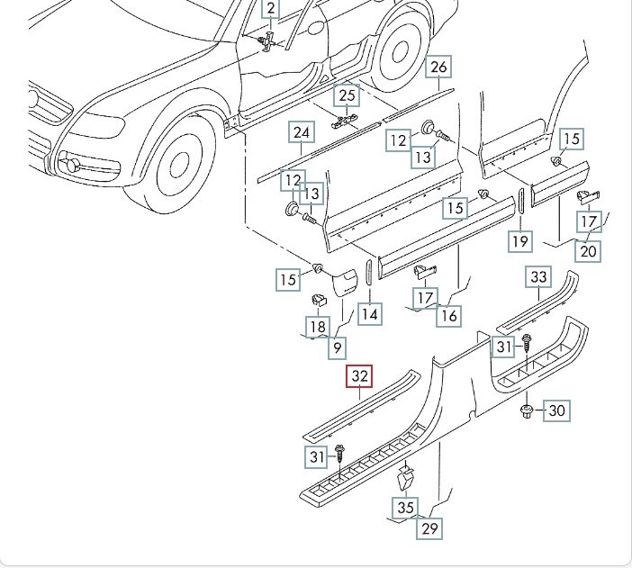 Накладка порога, 1100 рублей, Калининград