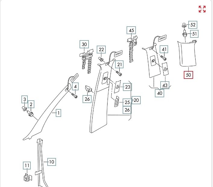Накладка стойки, 900 рублей, Калининград