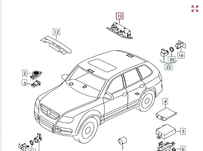 Дисплей парктроников, 1000 рублей, Калининград