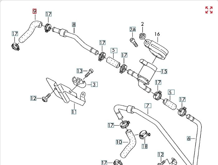 Патрубок системы охлаждения, 800 рублей, Калининград