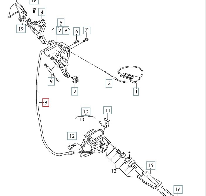Трос ручника, 1400 рублей, Калининград