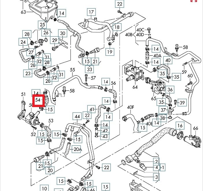 Патрубок системы охлаждения, 1100 рублей, Калининград